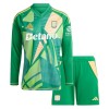 Conjunto (Camiseta+Pantalón Corto) Portero Manga Larga Aston Villa 2024-25 Verde - Niño